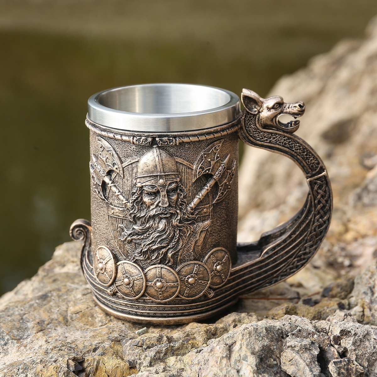 Viking dad mug on sale-NORSECOLLECTION- Viking Jewelry,Viking Necklace,Viking Bracelet,Viking Rings,Viking Mugs,Viking Accessories,Viking Crafts