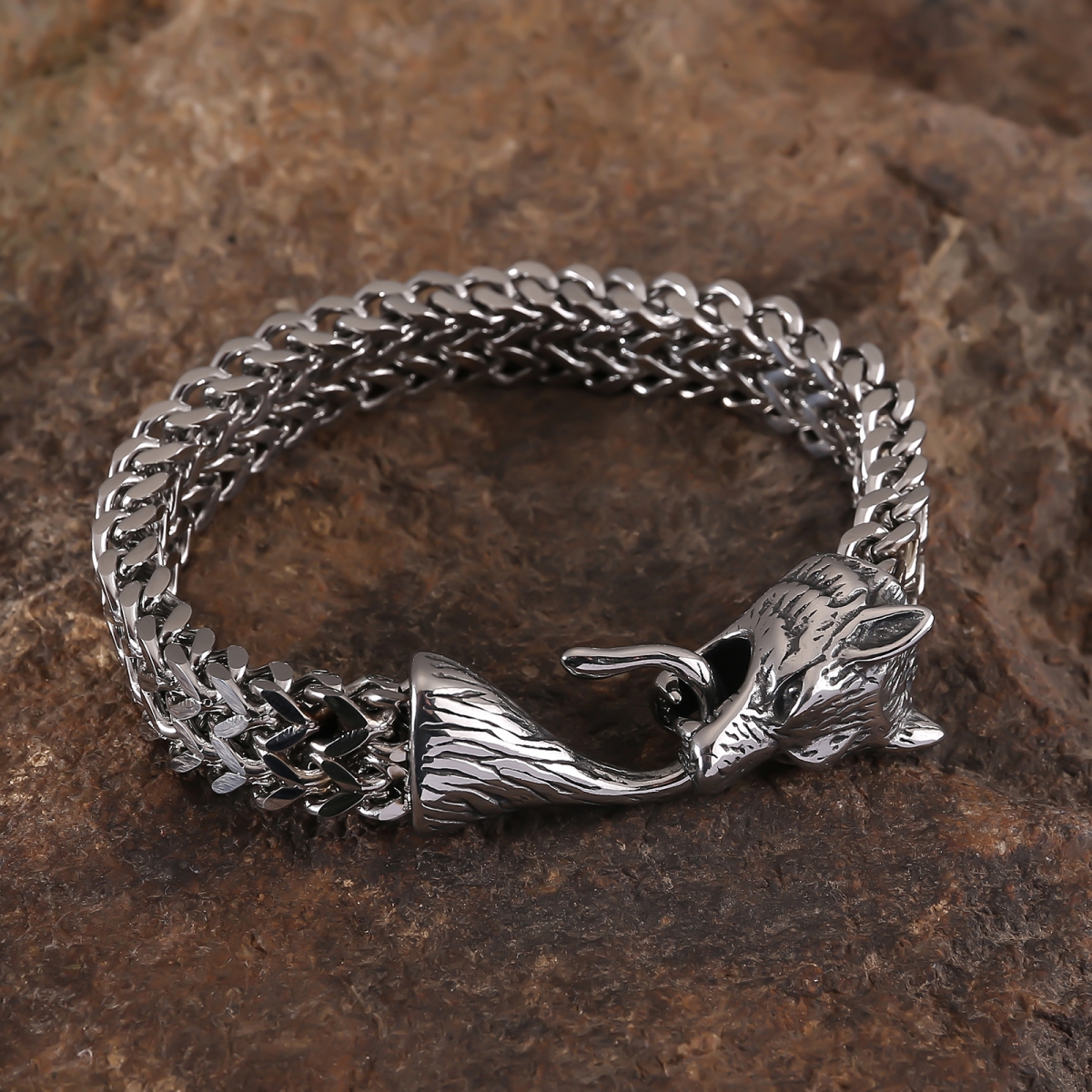 Viking hook mesh chain bracelet-NORSECOLLECTION- Viking Jewelry,Viking Necklace,Viking Bracelet,Viking Rings,Viking Mugs,Viking Accessories,Viking Crafts