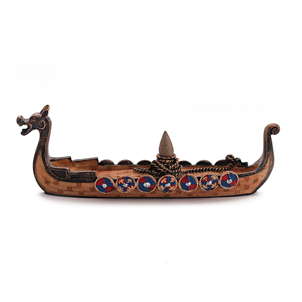 Drakkar Longship Incense Burnner US$5.5/PC-NORSECOLLECTION- Viking Jewelry,Viking Necklace,Viking Bracelet,Viking Rings,Viking Mugs,Viking Accessories,Viking Crafts