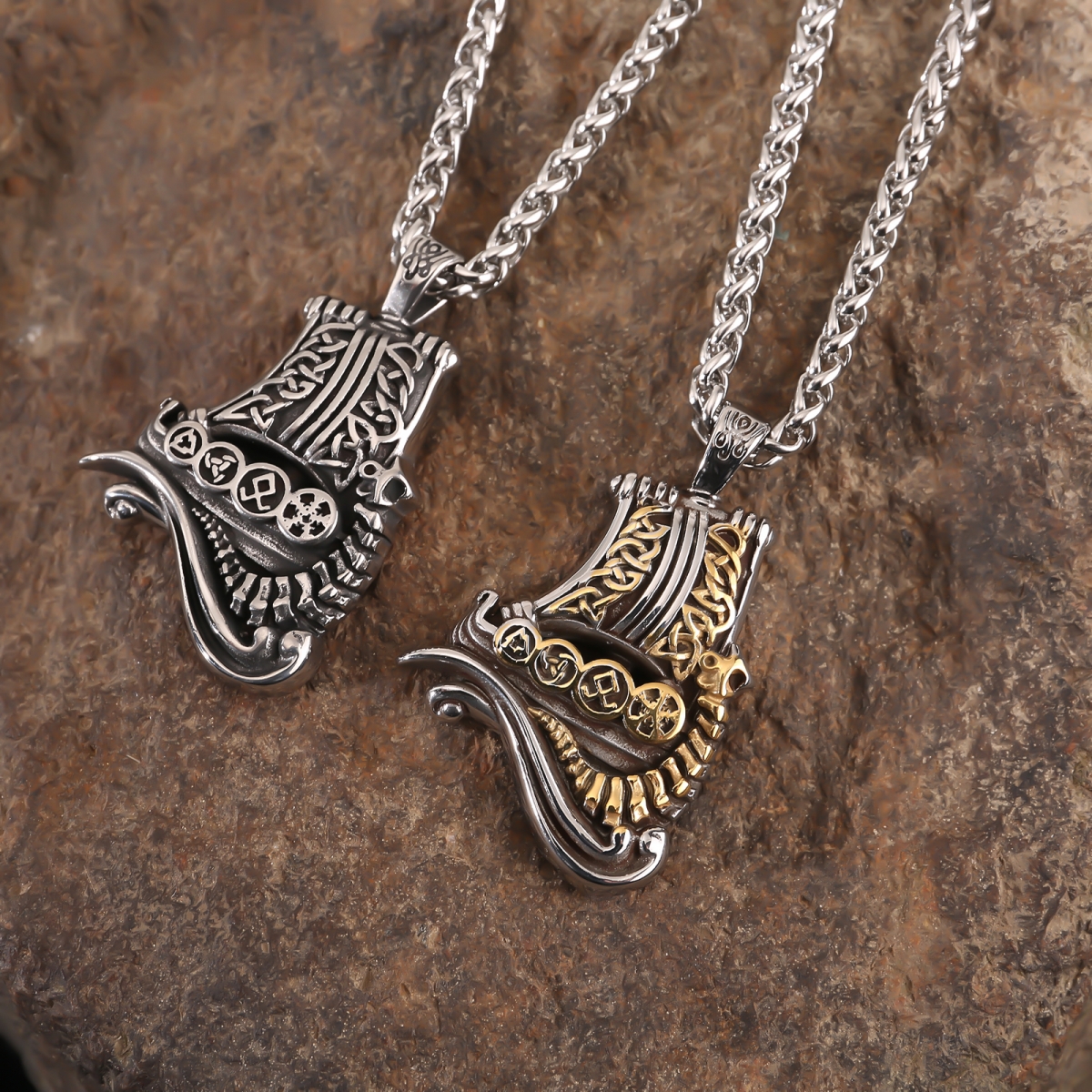 Viking boat necklace-NORSECOLLECTION- Viking Jewelry,Viking Necklace,Viking Bracelet,Viking Rings,Viking Mugs,Viking Accessories,Viking Crafts