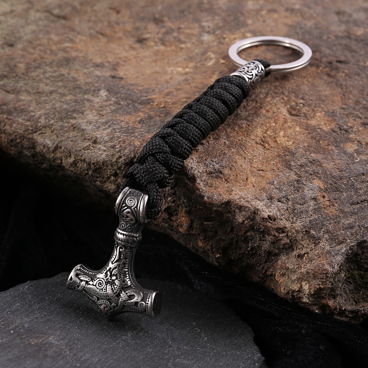 Mjolnir Keychain US$2.9/PC-NORSECOLLECTION- Viking Jewelry,Viking Necklace,Viking Bracelet,Viking Rings,Viking Mugs,Viking Accessories,Viking Crafts