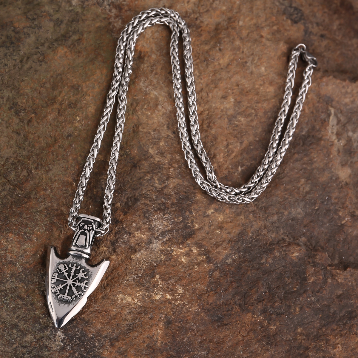 Odin Gungnir Necklace US$2.9/PC-NORSECOLLECTION- Viking Jewelry,Viking Necklace,Viking Bracelet,Viking Rings,Viking Mugs,Viking Accessories,Viking Crafts