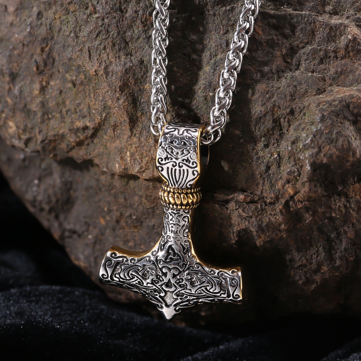Mjolnir Necklace US$3.5/PC-NORSECOLLECTION- Viking Jewelry,Viking Necklace,Viking Bracelet,Viking Rings,Viking Mugs,Viking Accessories,Viking Crafts