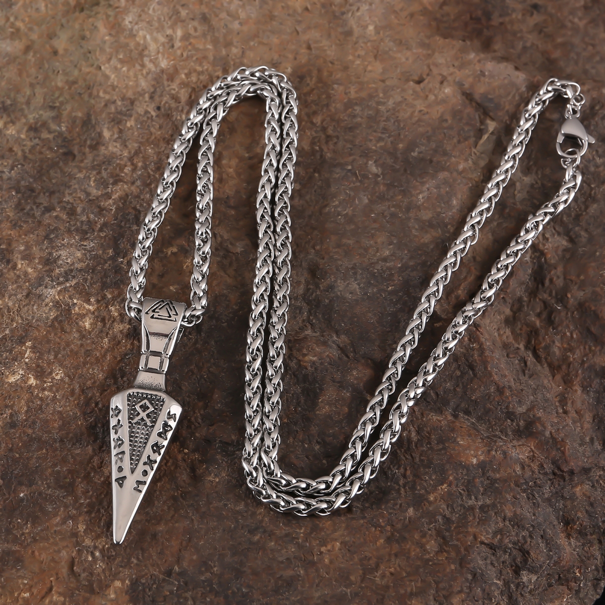 Gungnir Necklace US$2.9/PC-NORSECOLLECTION- Viking Jewelry,Viking Necklace,Viking Bracelet,Viking Rings,Viking Mugs,Viking Accessories,Viking Crafts