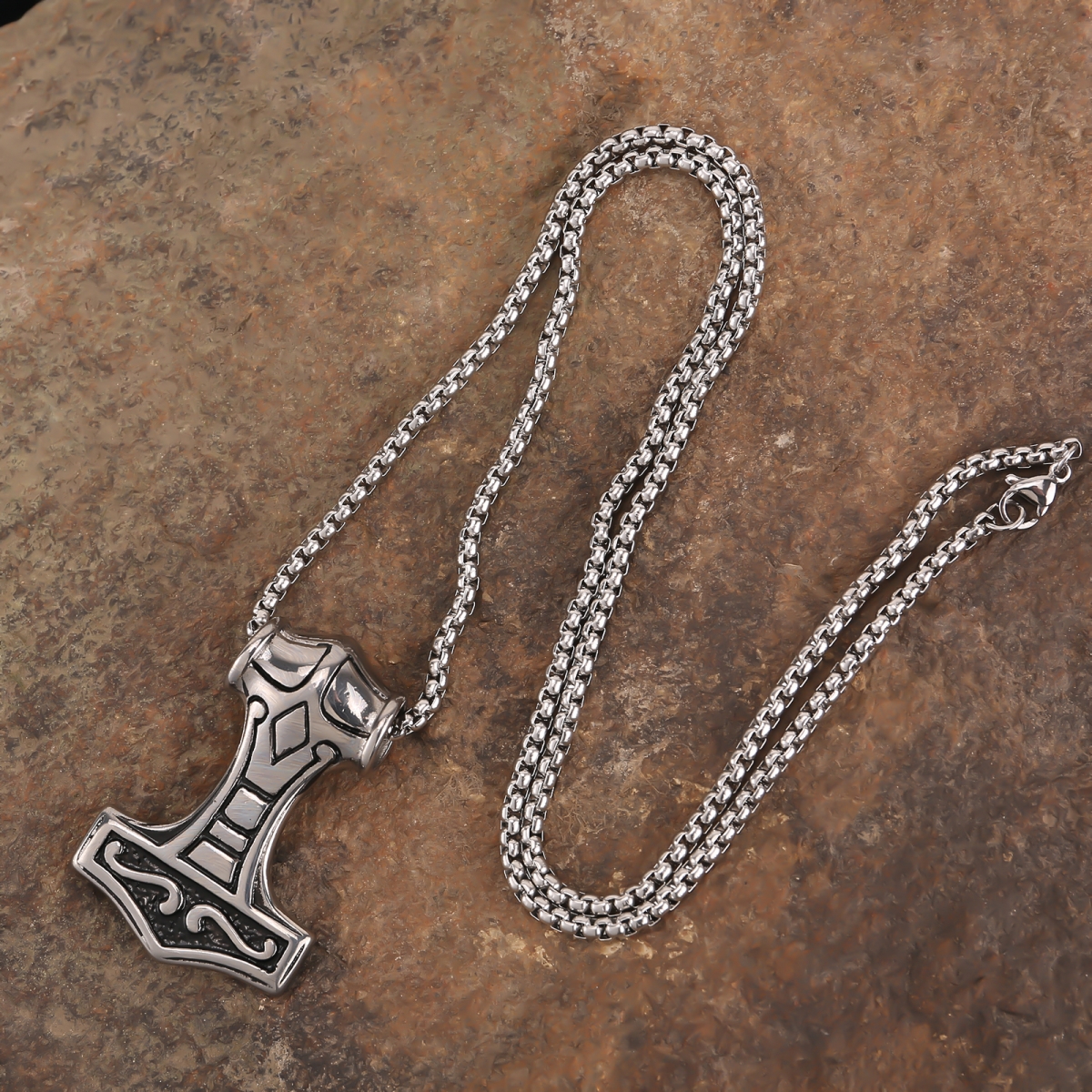 Mjolnir Necklace US$2.9/PC-NORSECOLLECTION- Viking Jewelry,Viking Necklace,Viking Bracelet,Viking Rings,Viking Mugs,Viking Accessories,Viking Crafts