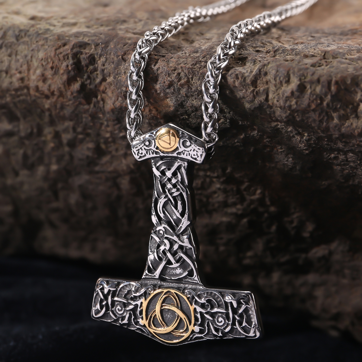 Mjolnir Necklace US$3.2/PC-NORSECOLLECTION- Viking Jewelry,Viking Necklace,Viking Bracelet,Viking Rings,Viking Mugs,Viking Accessories,Viking Crafts
