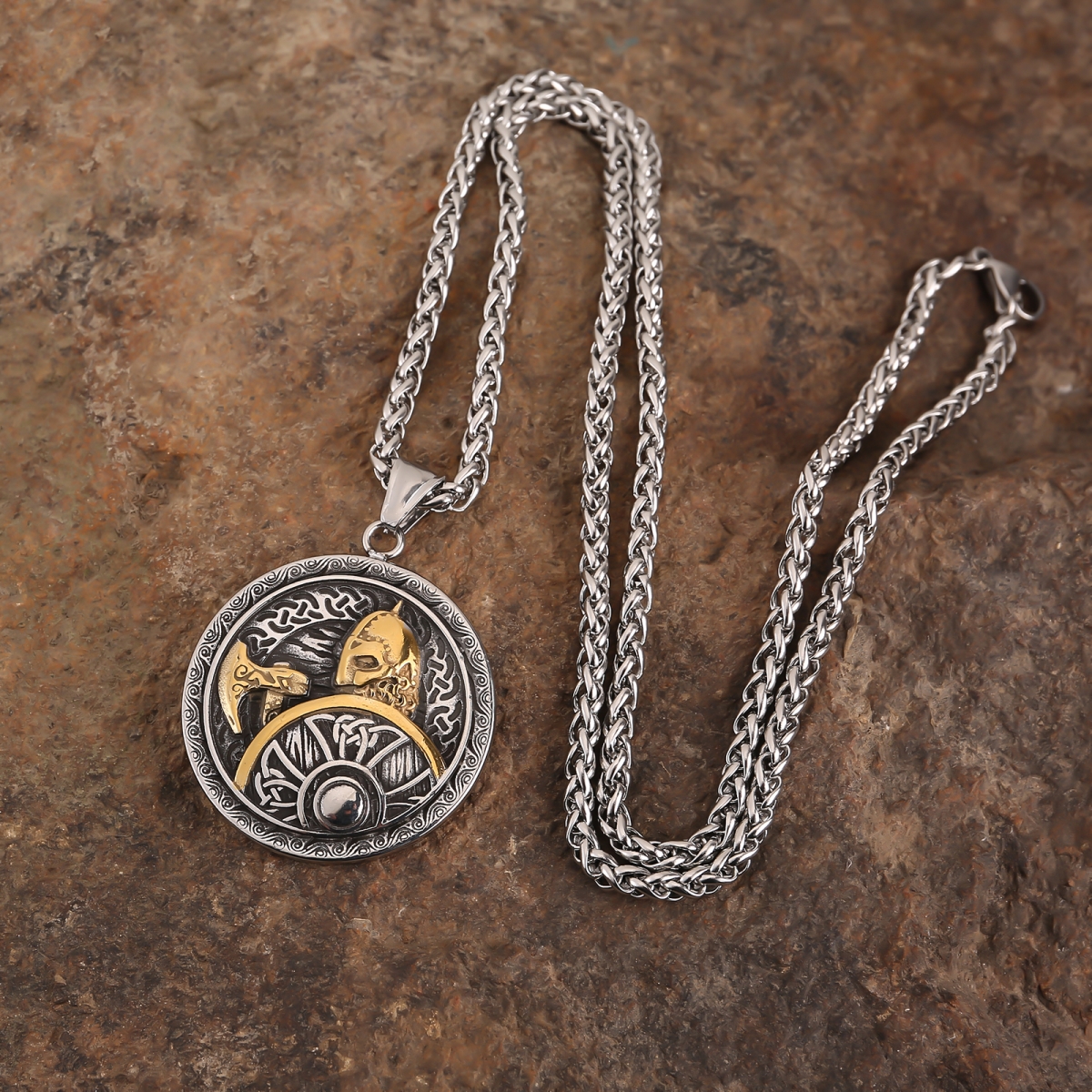 Viking Soldier Necklace US$3.2/PC-NORSECOLLECTION- Viking Jewelry,Viking Necklace,Viking Bracelet,Viking Rings,Viking Mugs,Viking Accessories,Viking Crafts