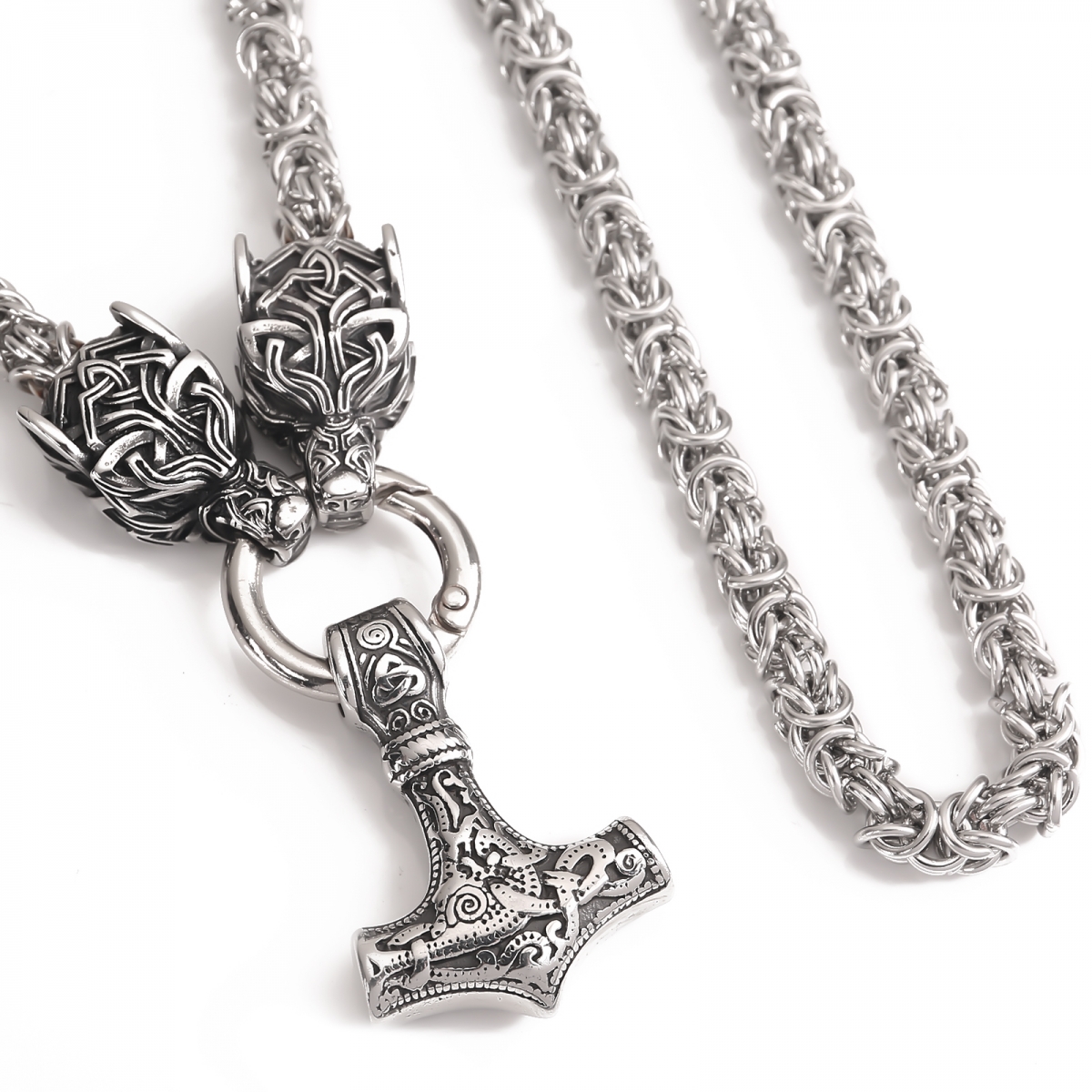 Mjolnir Necklace US$11/PC-NORSECOLLECTION- Viking Jewelry,Viking Necklace,Viking Bracelet,Viking Rings,Viking Mugs,Viking Accessories,Viking Crafts