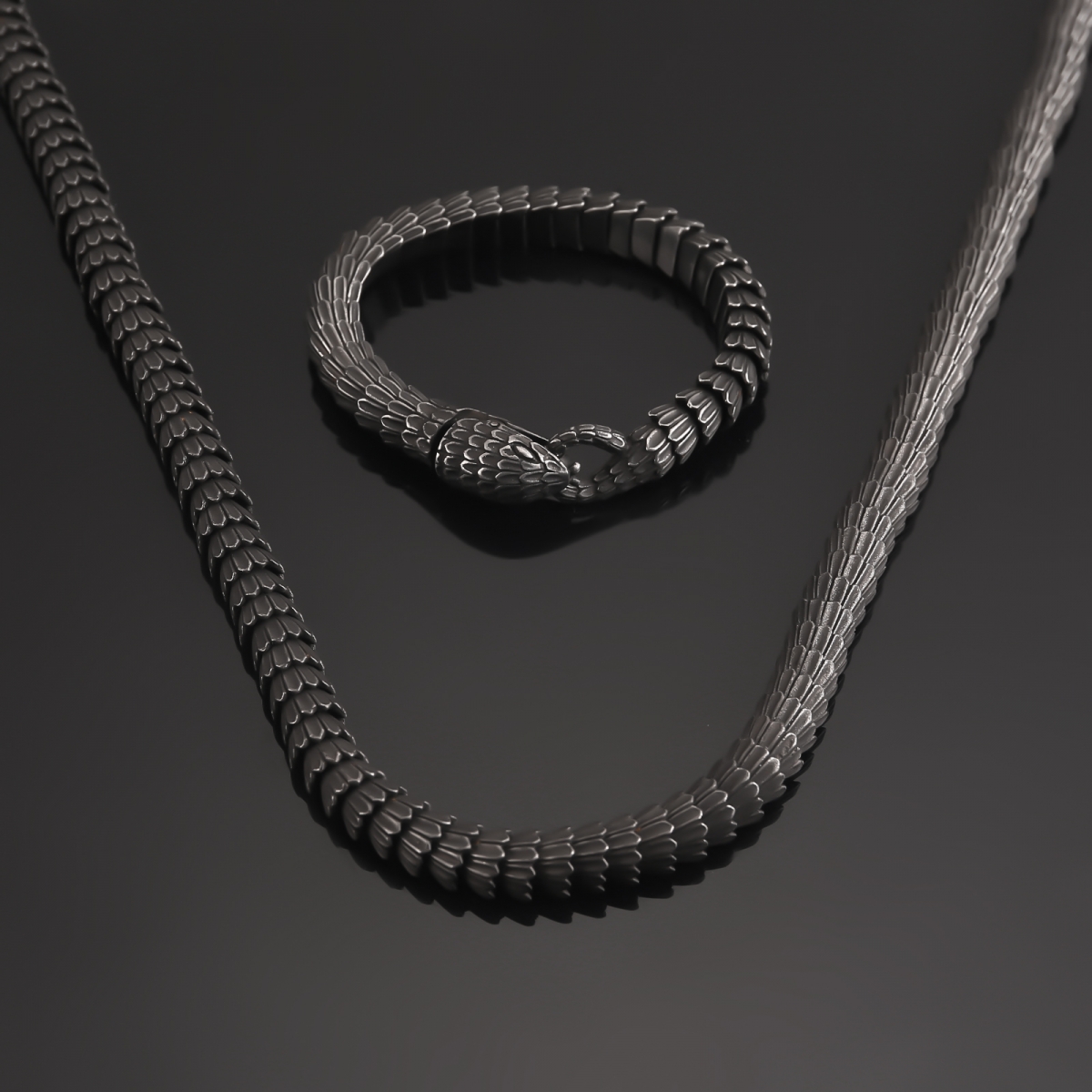 World Serpent Jormungandr Snake Necklace US$25/PC-NORSECOLLECTION- Viking Jewelry,Viking Necklace,Viking Bracelet,Viking Rings,Viking Mugs,Viking Accessories,Viking Crafts