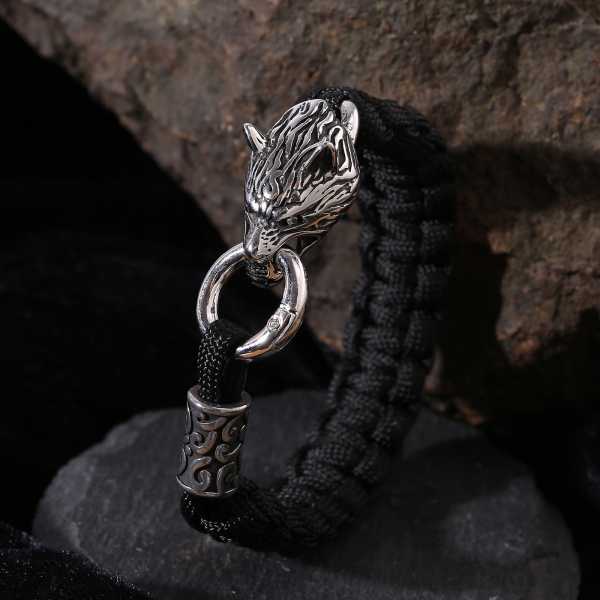 Wolf Bracelet US$3.6/PC-NORSECOLLECTION- Viking Jewelry,Viking Necklace,Viking Bracelet,Viking Rings,Viking Mugs,Viking Accessories,Viking Crafts
