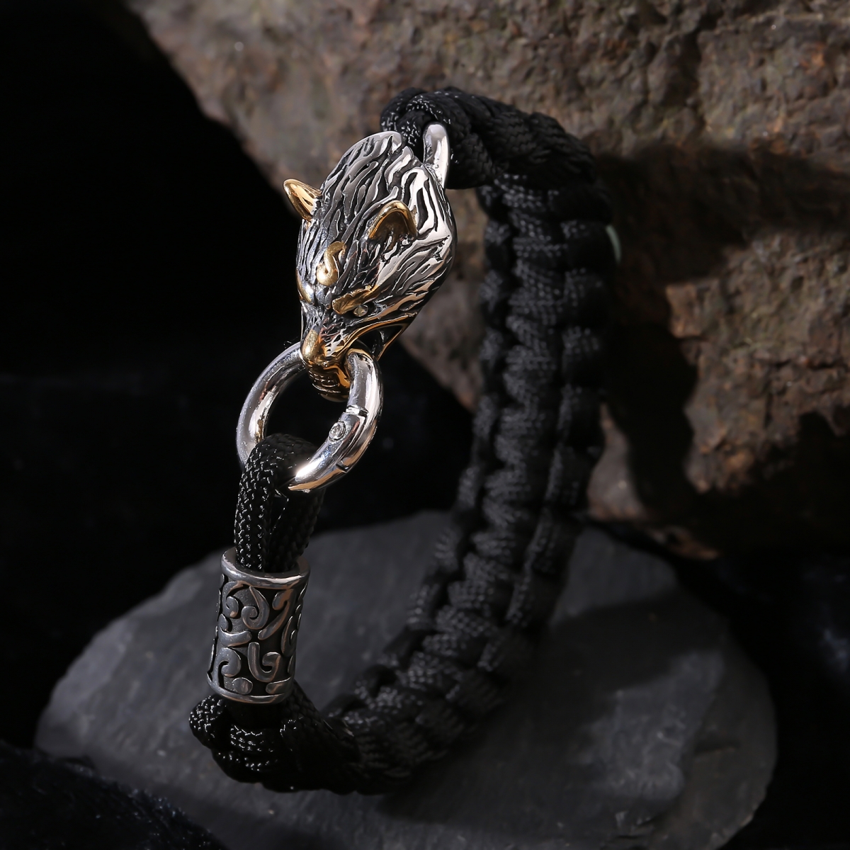 Wolf Bracelet US$3.9/PC-NORSECOLLECTION- Viking Jewelry,Viking Necklace,Viking Bracelet,Viking Rings,Viking Mugs,Viking Accessories,Viking Crafts
