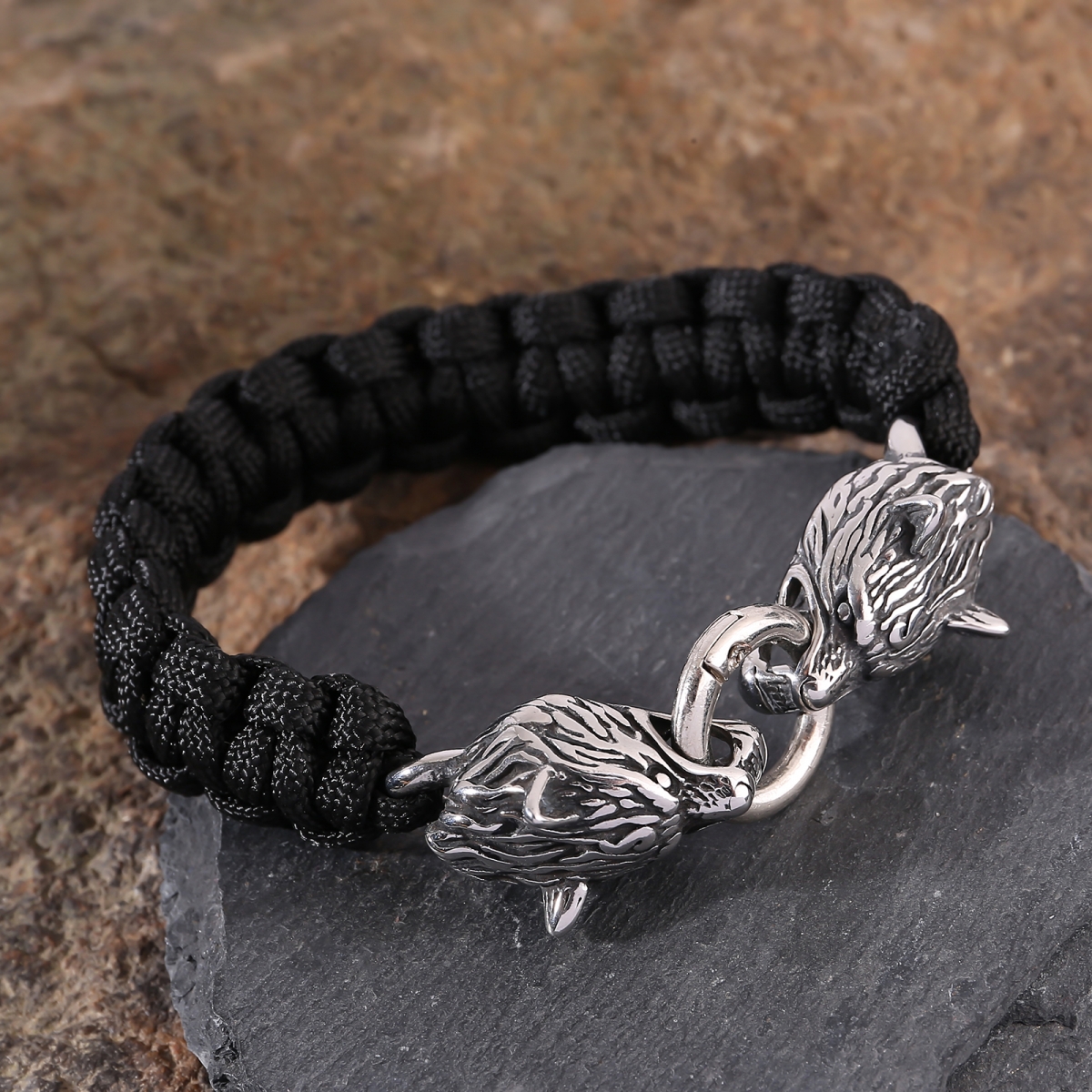 Wolf Bracelet US$3.9/PC-NORSECOLLECTION- Viking Jewelry,Viking Necklace,Viking Bracelet,Viking Rings,Viking Mugs,Viking Accessories,Viking Crafts