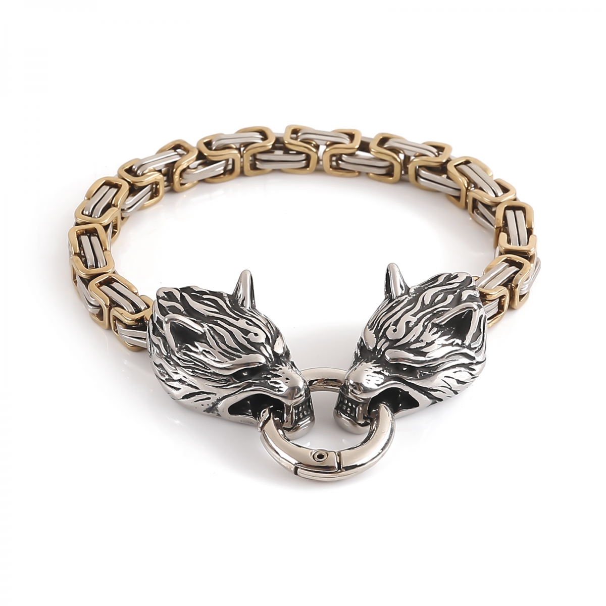 Wolf Bracelet US$4.4/PC-NORSECOLLECTION- Viking Jewelry,Viking Necklace,Viking Bracelet,Viking Rings,Viking Mugs,Viking Accessories,Viking Crafts