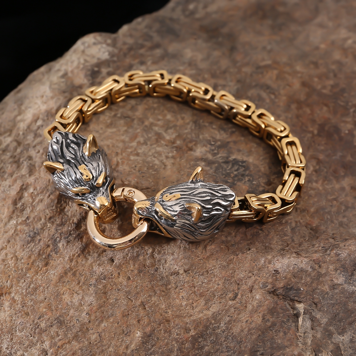 Wolf Bracelet US$5.2/PC-NORSECOLLECTION- Viking Jewelry,Viking Necklace,Viking Bracelet,Viking Rings,Viking Mugs,Viking Accessories,Viking Crafts