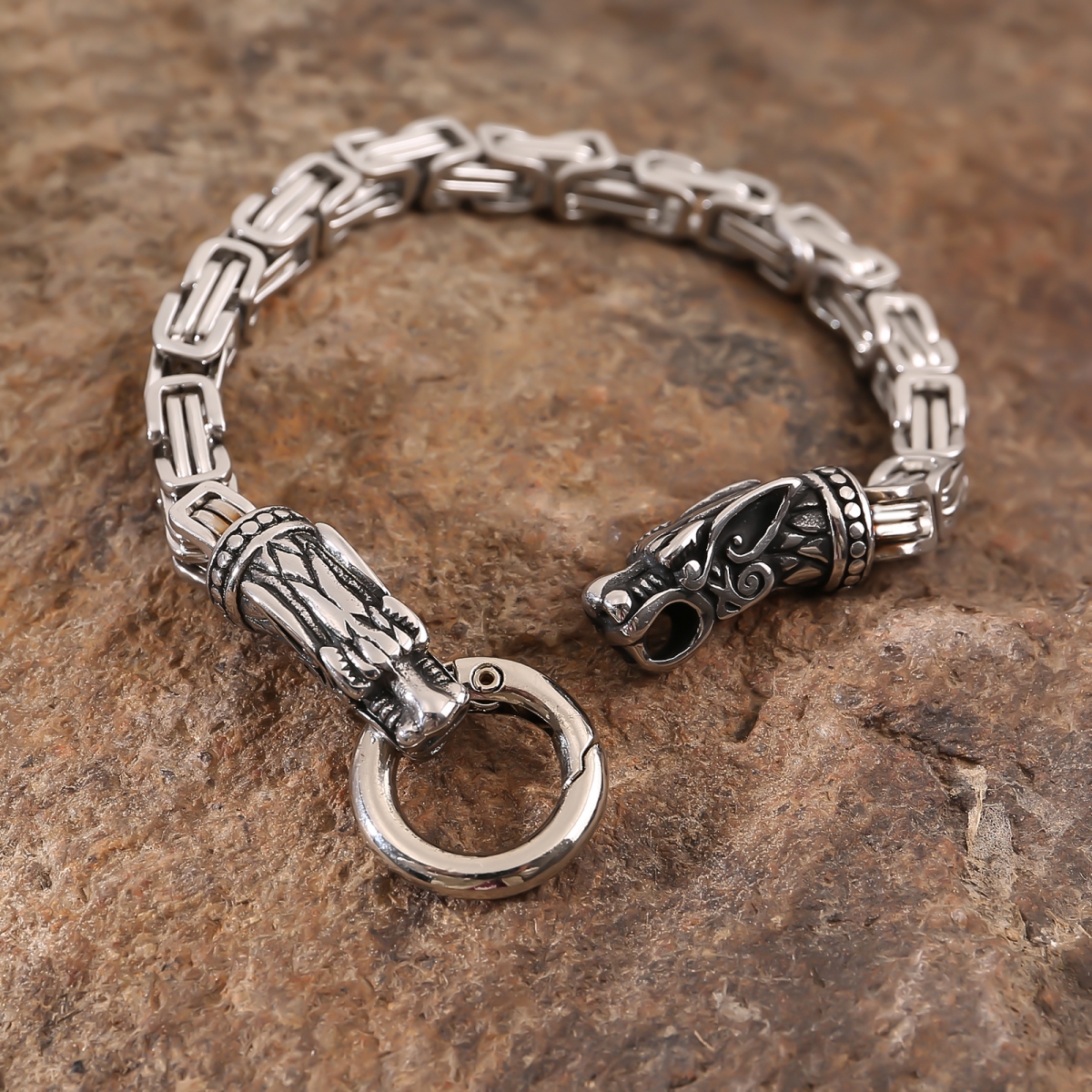 Wolf Bracelet US$4.2/PC-NORSECOLLECTION- Viking Jewelry,Viking Necklace,Viking Bracelet,Viking Rings,Viking Mugs,Viking Accessories,Viking Crafts