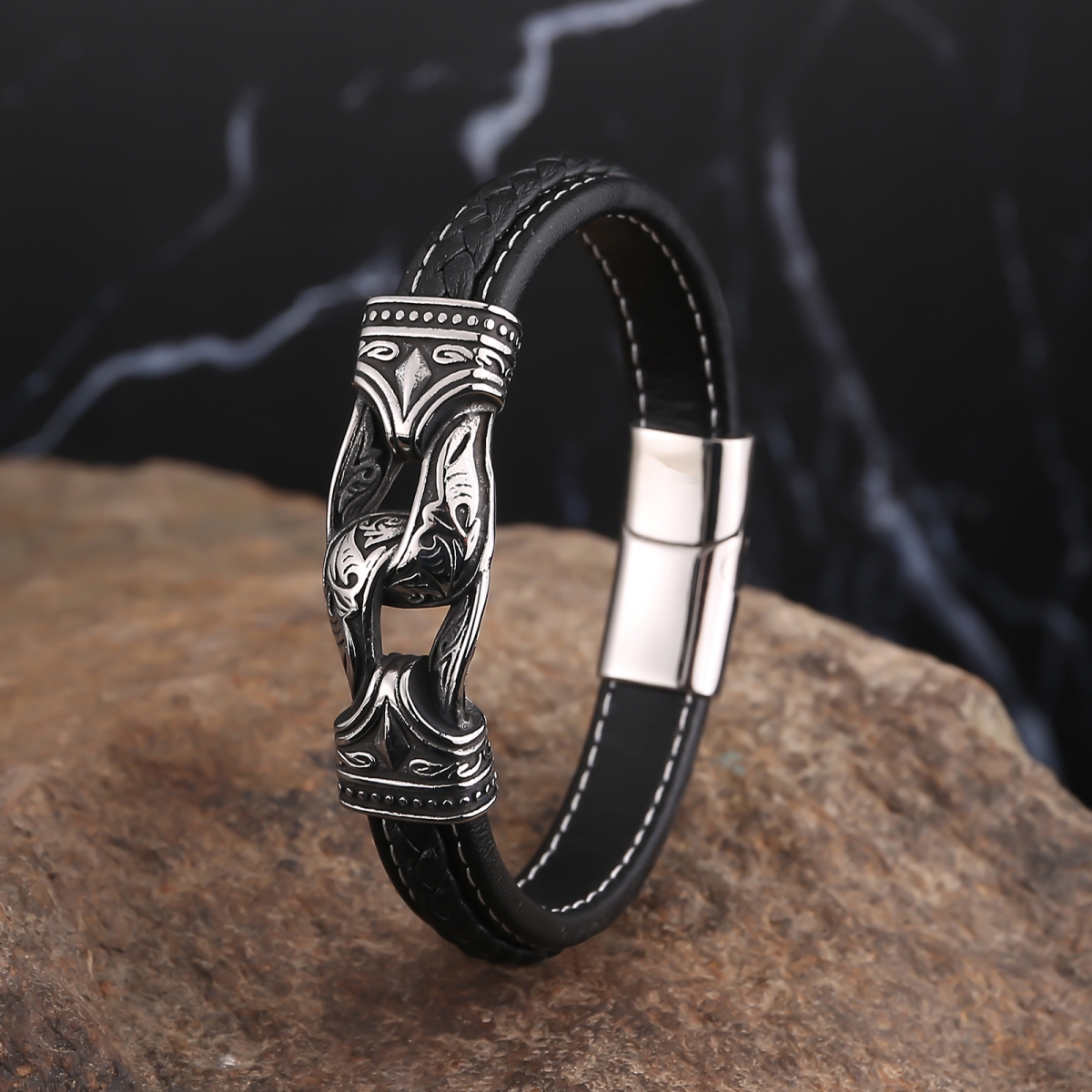 Baldr Bracelet US$4.9/PC-NORSECOLLECTION- Viking Jewelry,Viking Necklace,Viking Bracelet,Viking Rings,Viking Mugs,Viking Accessories,Viking Crafts