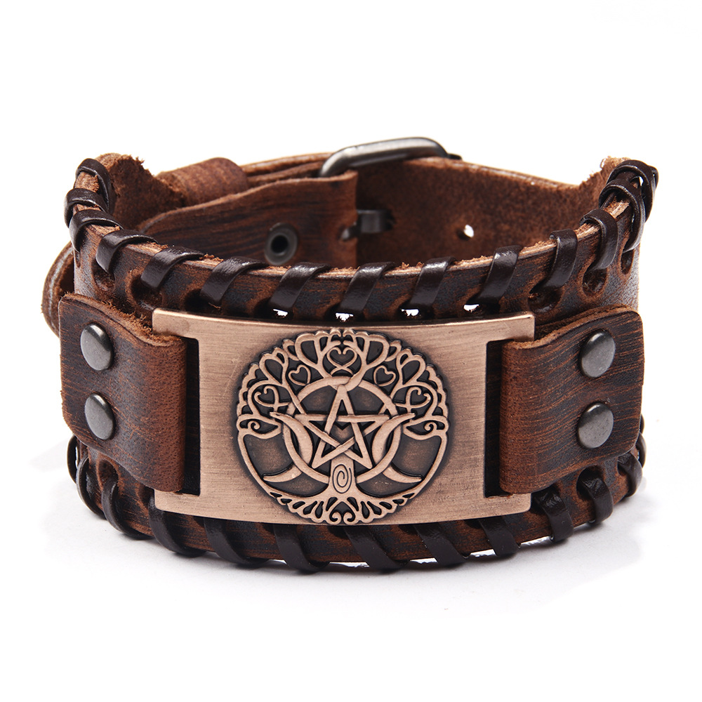 Yggdrasil Wristband US$2.2/PC-NORSECOLLECTION- Viking Jewelry,Viking Necklace,Viking Bracelet,Viking Rings,Viking Mugs,Viking Accessories,Viking Crafts