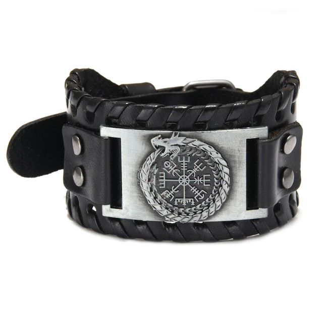 Nidhogg Dragon Wristband US$2.2/PC-NORSECOLLECTION- Viking Jewelry,Viking Necklace,Viking Bracelet,Viking Rings,Viking Mugs,Viking Accessories,Viking Crafts