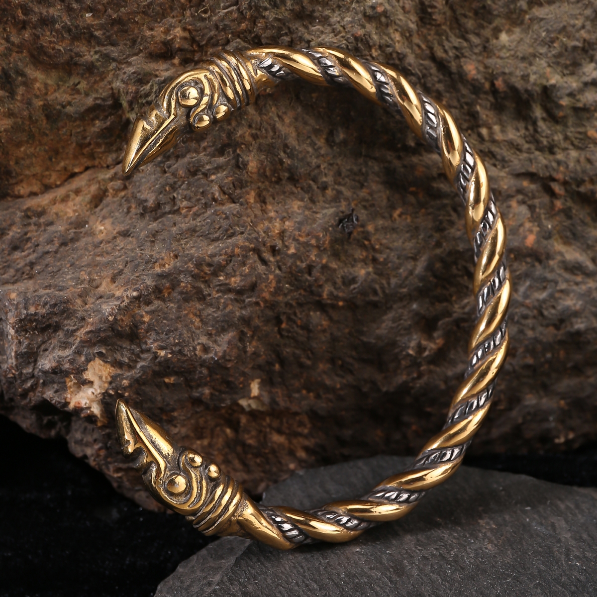 Raven Wristband US$5.5/PC-NORSECOLLECTION- Viking Jewelry,Viking Necklace,Viking Bracelet,Viking Rings,Viking Mugs,Viking Accessories,Viking Crafts