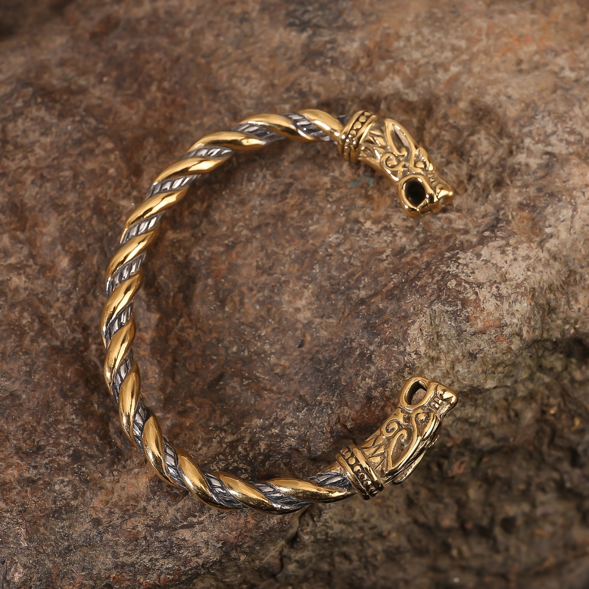 Wolf Wristband US$5.5/PC-NORSECOLLECTION- Viking Jewelry,Viking Necklace,Viking Bracelet,Viking Rings,Viking Mugs,Viking Accessories,Viking Crafts