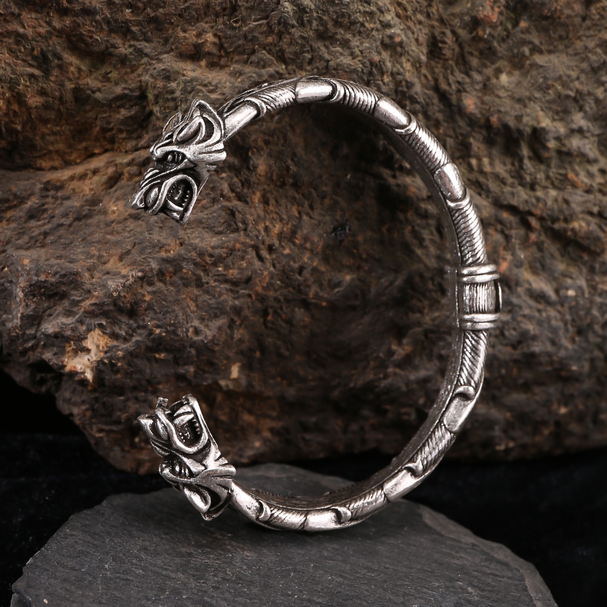 Wolf Wristband US$4.5/PC-NORSECOLLECTION- Viking Jewelry,Viking Necklace,Viking Bracelet,Viking Rings,Viking Mugs,Viking Accessories,Viking Crafts