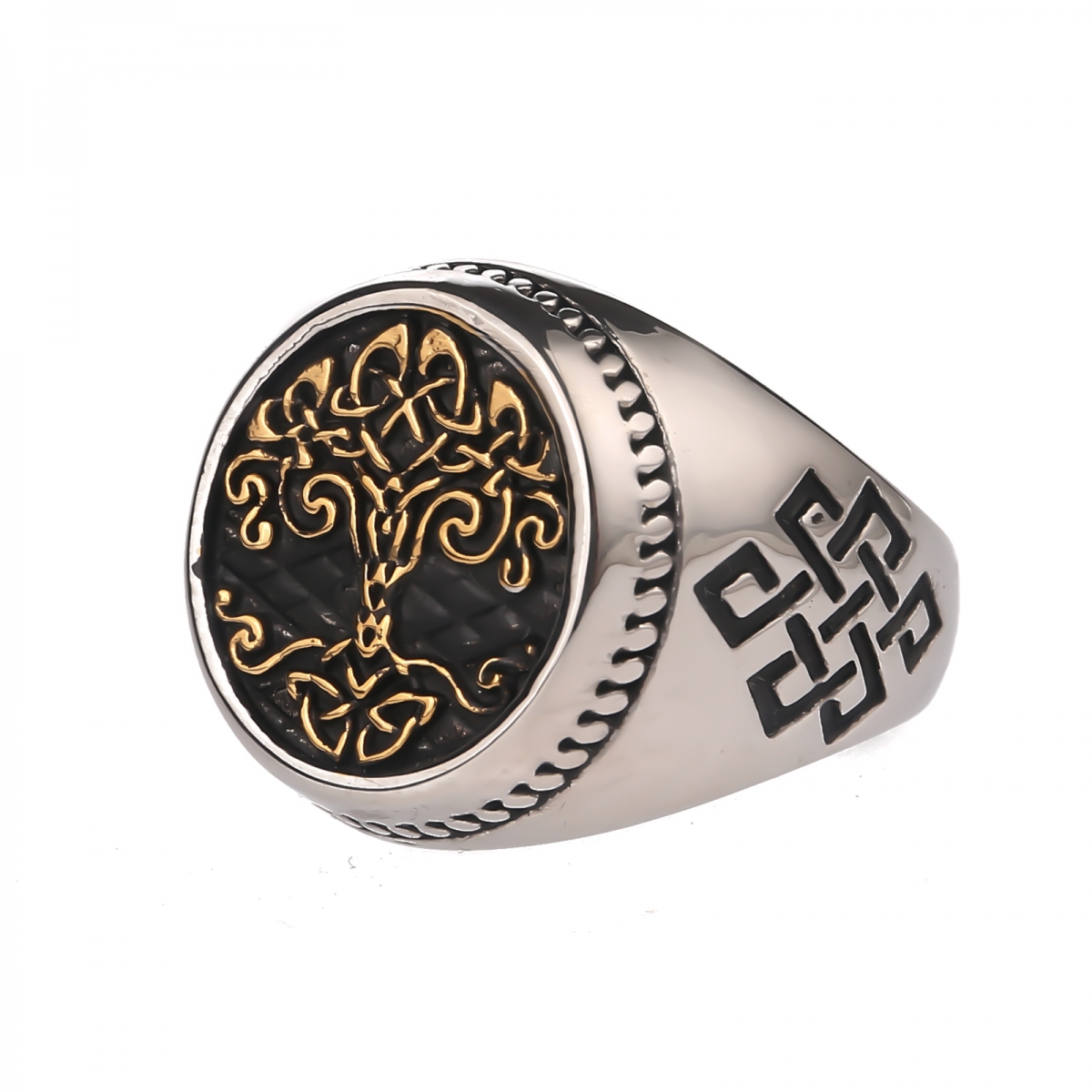 Yggdrasil Ring US$3.5/PC-NORSECOLLECTION- Viking Jewelry,Viking Necklace,Viking Bracelet,Viking Rings,Viking Mugs,Viking Accessories,Viking Crafts