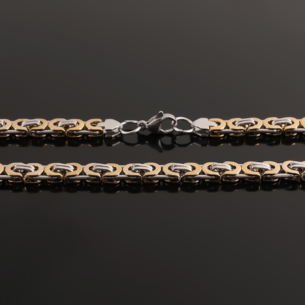 Byzantium King Chain Set US$7/Set-NORSECOLLECTION- Viking Jewelry,Viking Necklace,Viking Bracelet,Viking Rings,Viking Mugs,Viking Accessories,Viking Crafts