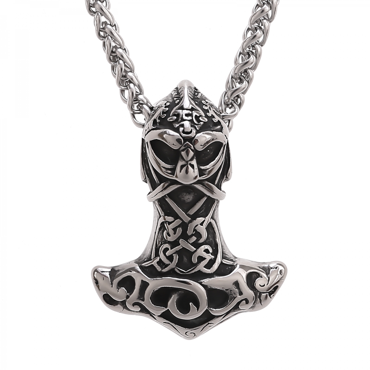Odin Necklace US$2.9/PC-NORSECOLLECTION- Viking Jewelry,Viking Necklace,Viking Bracelet,Viking Rings,Viking Mugs,Viking Accessories,Viking Crafts
