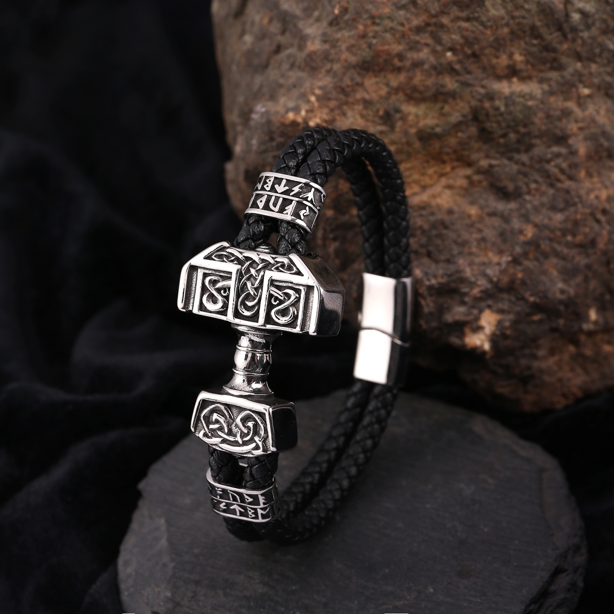 Mjolnir Bracelet US$4.9/PC-NORSECOLLECTION- Viking Jewelry,Viking Necklace,Viking Bracelet,Viking Rings,Viking Mugs,Viking Accessories,Viking Crafts