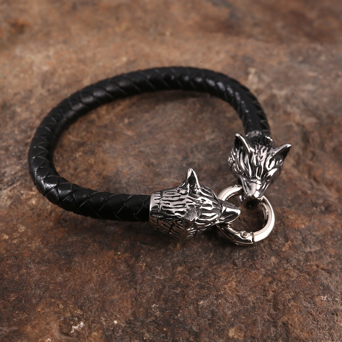 Wolf Bracelet US$4.2/PC-NORSECOLLECTION- Viking Jewelry,Viking Necklace,Viking Bracelet,Viking Rings,Viking Mugs,Viking Accessories,Viking Crafts