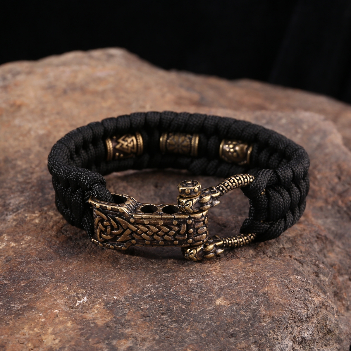 Wolf Bracelet US$13/PC-NORSECOLLECTION- Viking Jewelry,Viking Necklace,Viking Bracelet,Viking Rings,Viking Mugs,Viking Accessories,Viking Crafts