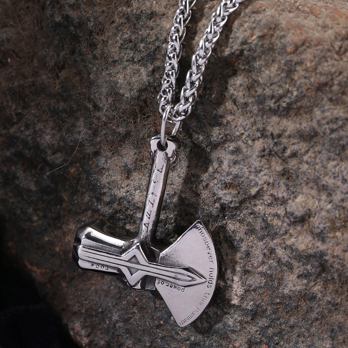 Axe Necklace US$2.9/PC-NORSECOLLECTION- Viking Jewelry,Viking Necklace,Viking Bracelet,Viking Rings,Viking Mugs,Viking Accessories,Viking Crafts