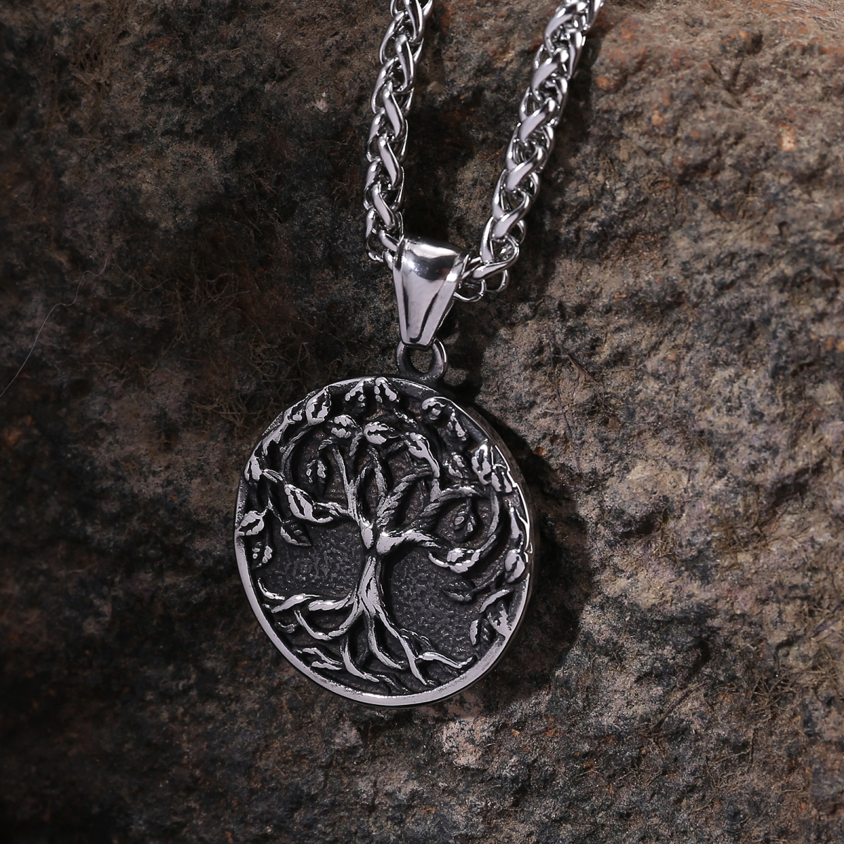 Yggdrasill Necklace US$2.9/PC-NORSECOLLECTION- Viking Jewelry,Viking Necklace,Viking Bracelet,Viking Rings,Viking Mugs,Viking Accessories,Viking Crafts