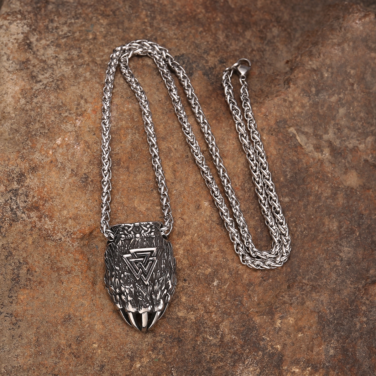 Wolf Paw Necklace US$2.9/PC-NORSECOLLECTION- Viking Jewelry,Viking Necklace,Viking Bracelet,Viking Rings,Viking Mugs,Viking Accessories,Viking Crafts