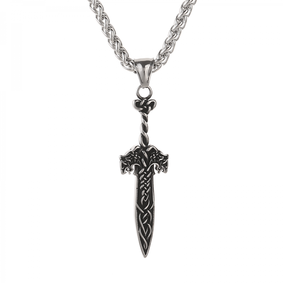Sword Necklace US$2.9/PC-NORSECOLLECTION- Viking Jewelry,Viking Necklace,Viking Bracelet,Viking Rings,Viking Mugs,Viking Accessories,Viking Crafts