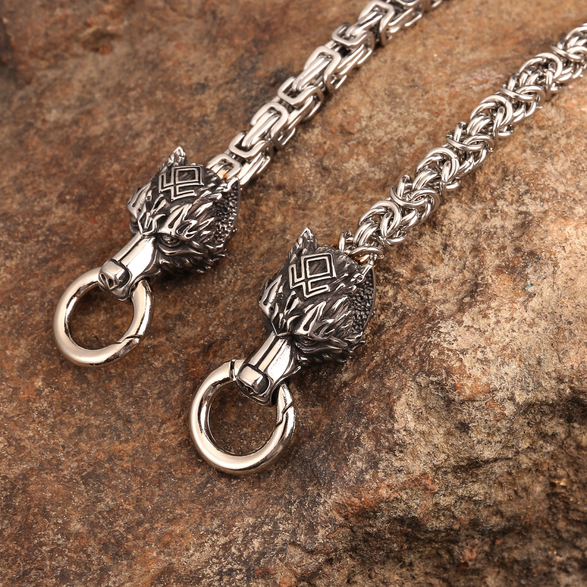Wolf Bracelet US$3.8/PC-NORSECOLLECTION- Viking Jewelry,Viking Necklace,Viking Bracelet,Viking Rings,Viking Mugs,Viking Accessories,Viking Crafts