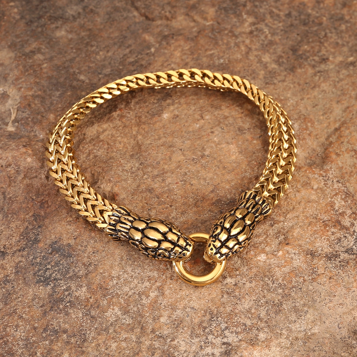 Snake Chain Bracelet US$8.3/PC-NORSECOLLECTION- Viking Jewelry,Viking Necklace,Viking Bracelet,Viking Rings,Viking Mugs,Viking Accessories,Viking Crafts