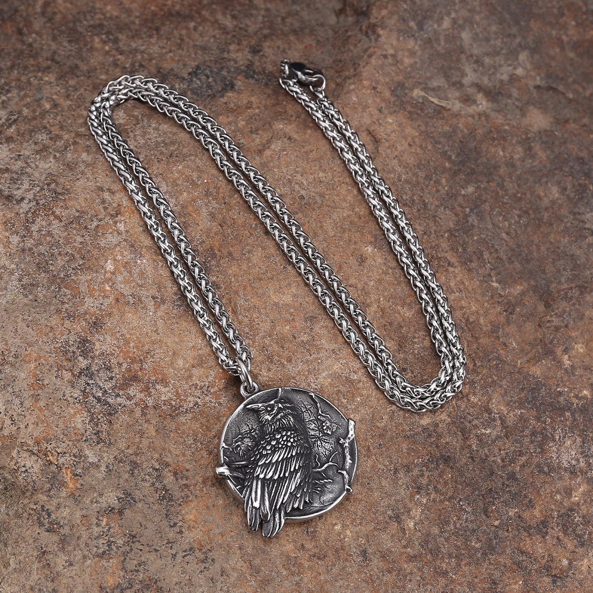 Owl Necklace US$3.2/PC-NORSECOLLECTION- Viking Jewelry,Viking Necklace,Viking Bracelet,Viking Rings,Viking Mugs,Viking Accessories,Viking Crafts