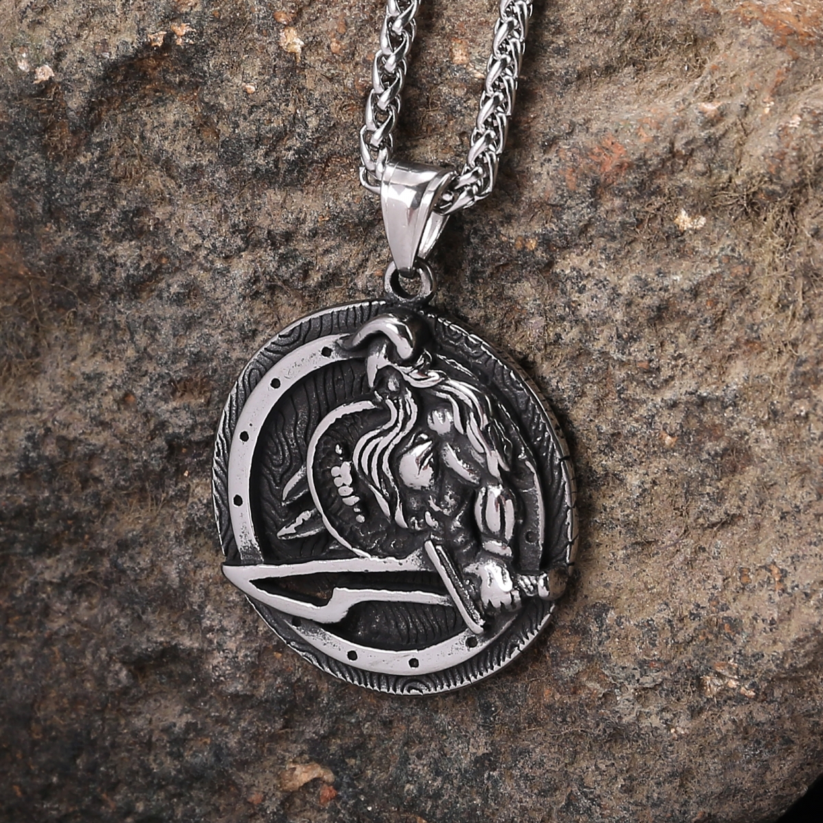 Berserker Necklace US$2.9/PC-NORSECOLLECTION- Viking Jewelry,Viking Necklace,Viking Bracelet,Viking Rings,Viking Mugs,Viking Accessories,Viking Crafts