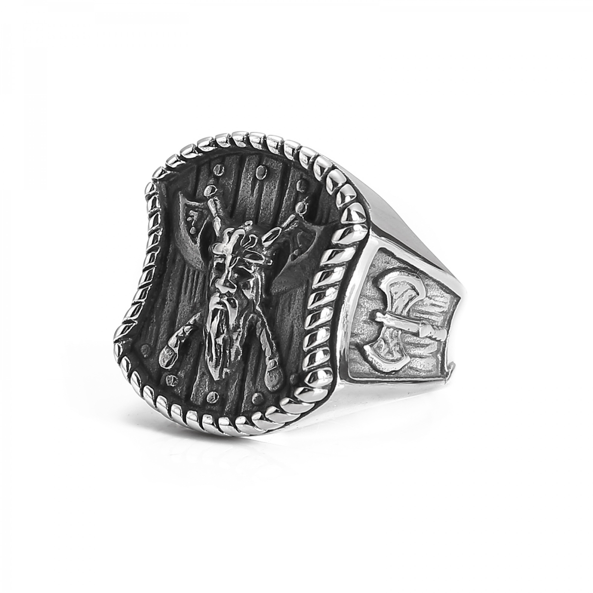 Odin Ring US$2.9/PC-NORSECOLLECTION- Viking Jewelry,Viking Necklace,Viking Bracelet,Viking Rings,Viking Mugs,Viking Accessories,Viking Crafts