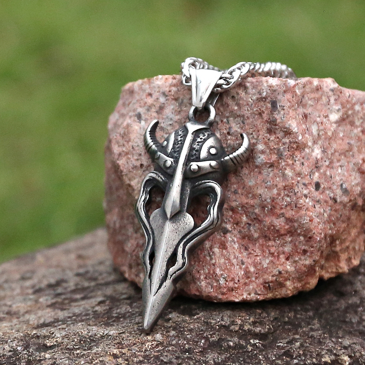 Viking Warrior Necklace US$2.9/PC-NORSECOLLECTION- Viking Jewelry,Viking Necklace,Viking Bracelet,Viking Rings,Viking Mugs,Viking Accessories,Viking Crafts