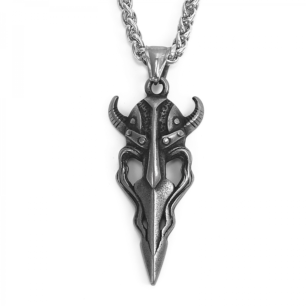 Viking Warrior Necklace US$2.9/PC-NORSECOLLECTION- Viking Jewelry,Viking Necklace,Viking Bracelet,Viking Rings,Viking Mugs,Viking Accessories,Viking Crafts