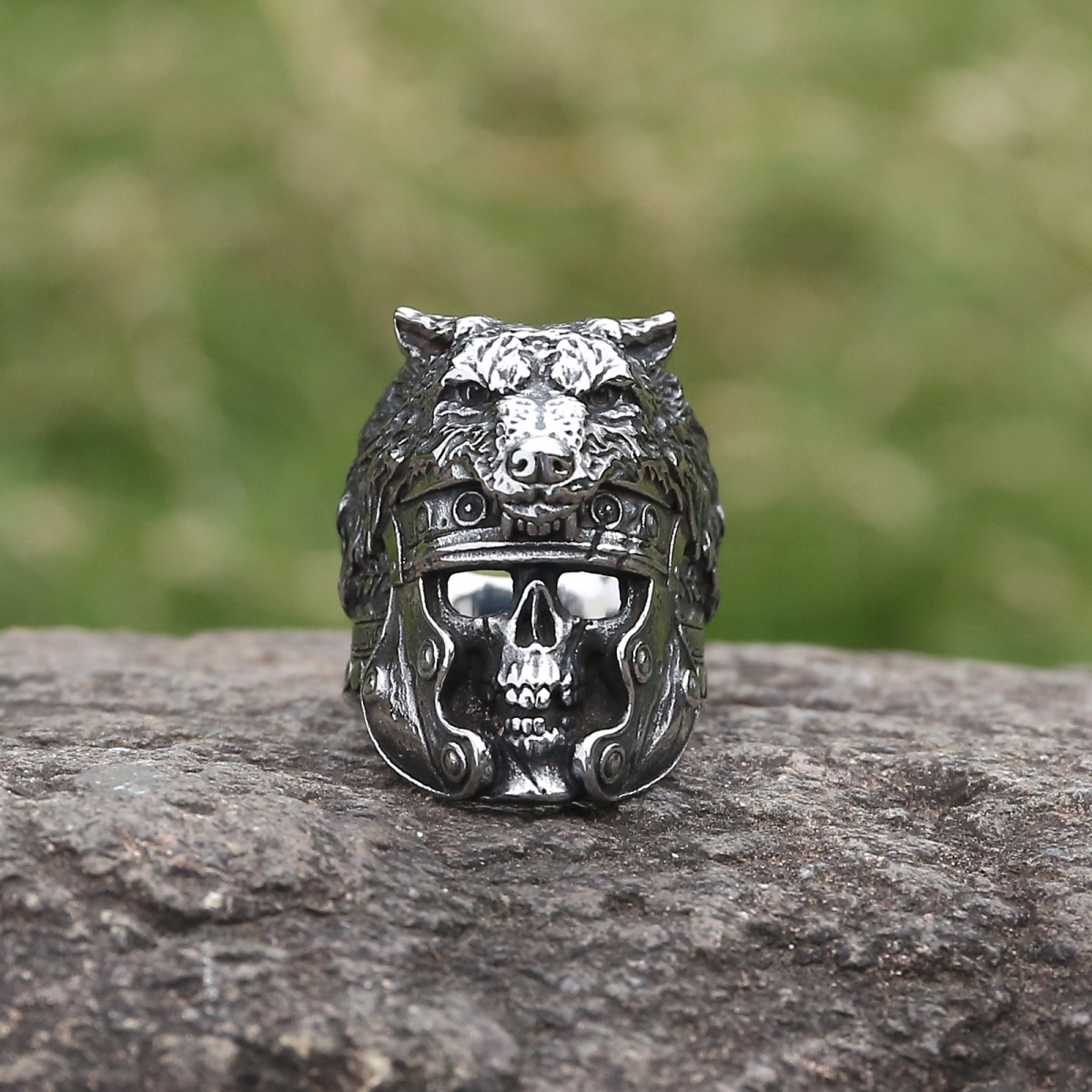 Wolf Ring US$2.9/PC-NORSECOLLECTION- Viking sieraden, Viking ketting, Viking armband, Viking ringen, Viking mokken, Viking accessoires, Viking ambachten