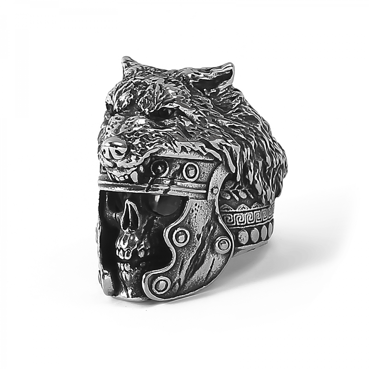 狼戒指 US$2.9/PC-NORSECOLLECTION- Viking Jewelry,Viking Necklace,Viking Bracelet,Viking Rings,Viking Mugs,Viking Accessories,Viking Crafts