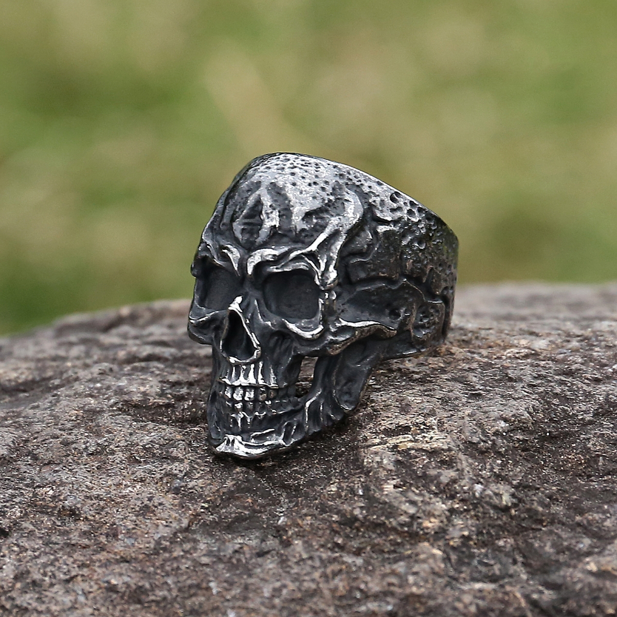 Skull Ring US$2.9/PC-NORSECOLLECTION- Viking Jewelry,Viking Necklace,Viking Bracelet,Viking Rings,Viking Mugs,Viking Accessories,Viking Crafts