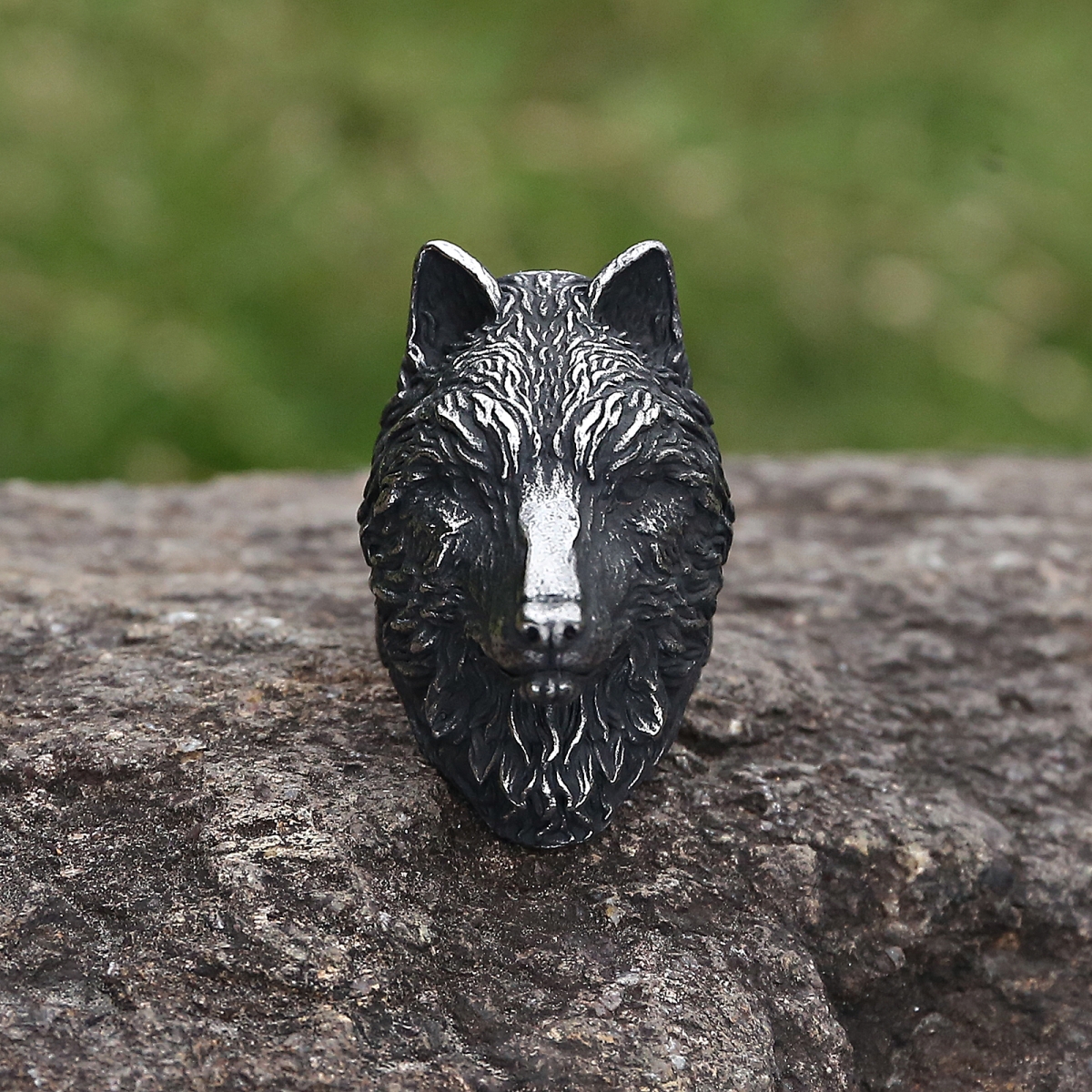 Wolf Ring US$2.9/PC-NORSECOLLECTION- Viking Takı, Viking Kolye, Viking Bileklik, Viking Yüzük, Viking Kupaları, Viking Aksesuarları, Viking El Sanatları