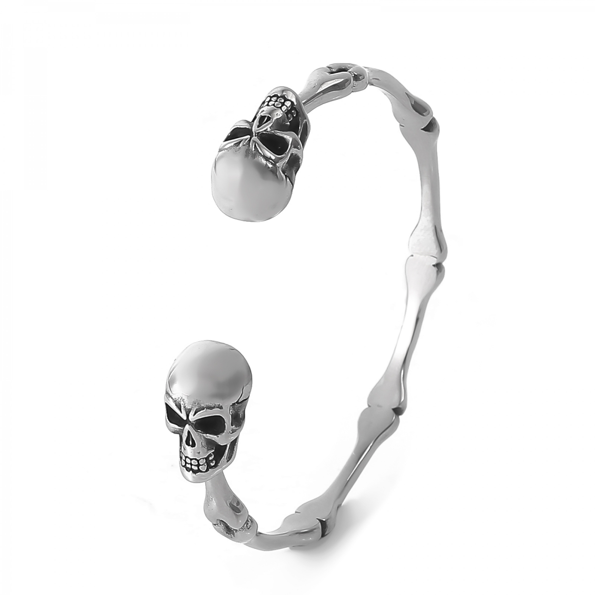 Skull Bangle US$4.2/PC-NORSECOLLECTION- Viking Jewelry,Viking Necklace,Viking Bracelet,Viking Rings,Viking Mugs,Viking Accessories,Viking Crafts