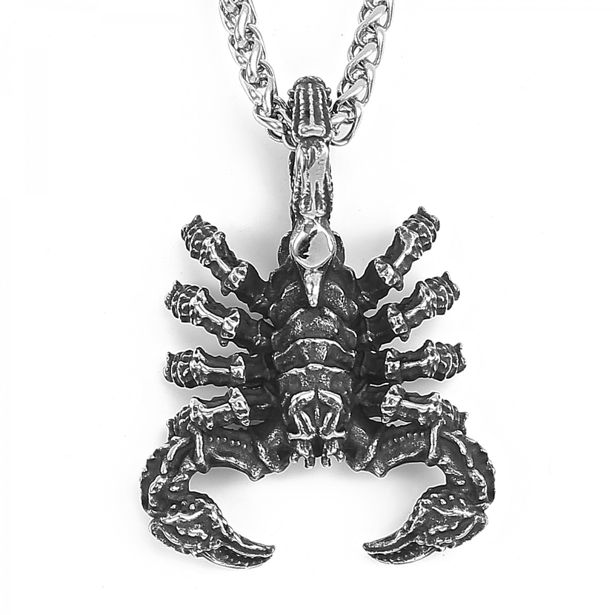 Scorpion Necklace US$3.5/PC-NORSECOLLECTION- Viking Jewelry,Viking Necklace,Viking Bracelet,Viking Rings,Viking Mugs,Viking Accessories,Viking Crafts