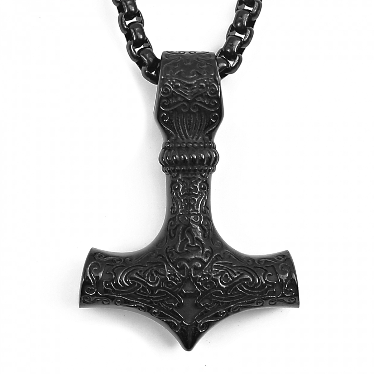 Mjolnir Necklace US$3.5/PC-NORSECOLLECTION- Viking Jewelry,Viking Necklace,Viking Bracelet,Viking Rings,Viking Mugs,Viking Accessories,Viking Crafts
