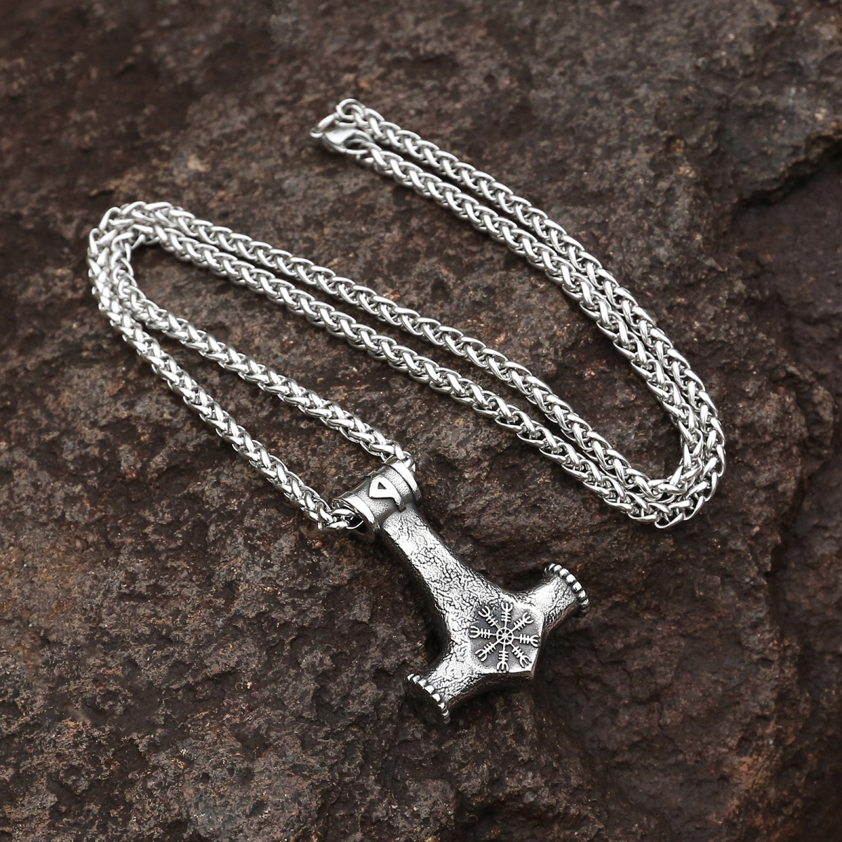 Mjolnir Hammer US$4.2/PC-NORSECOLLECTION- Joyas vikingas, Collar vikingo, Pulsera vikinga, Anillos vikingos, Tazas vikingas, Accesorios vikingos, Artesanías vikingas